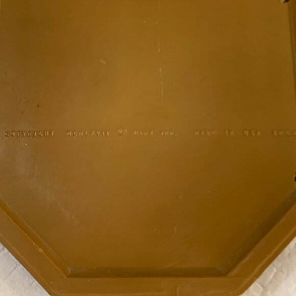 VTG 1967 Dart Homco 2 Wall Plaques Gold Angels Relief MCM Hollywood Regency - Picture 2 of 13